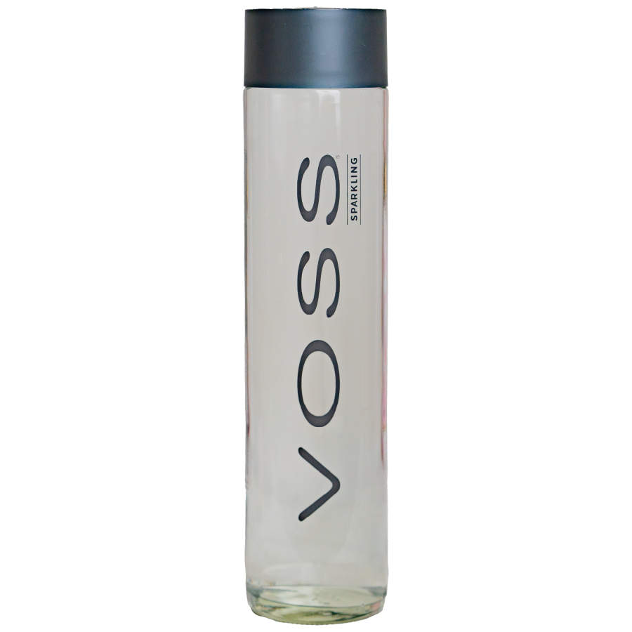 Voss Sparkling Glass Bottle 375ml